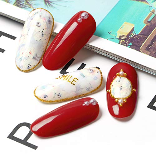 Shelloloh 10PCS Esmalte de Uñas Semipermanente Uñas de Gel UV/LED 10ml Top Coat Base Coat Gel Decoraciones de Uñas DIY Uña Arte