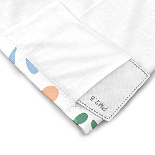 shenguang N A Brócoli sonriente divertido, pasamontañas de repollo Mascarilla de tela Reutilizable Lavable Ciclismo que cubre la cara Filtros transpirables Polainas de cuello Bandana Verano uv