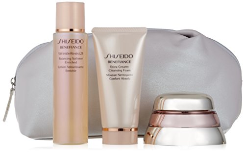 Shiseido - Bio-Performance Advanced Super Restoring Crema + Espuma limpiadora + Loción antienvejecimiento + Serum concentrado - 1 pack