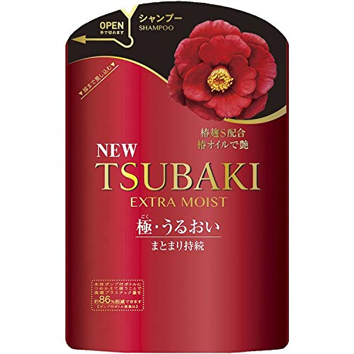 Shiseido Japón Tsubaki Extra Mojado Champú rellenar 345ml