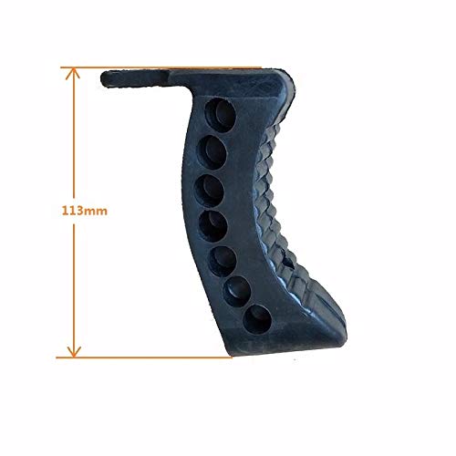 SHIYM-Pads, Caza táctico Fit for Ruger Rifle de 1" de Retroceso buttpad Butt Pad .FOR 44 Magnum CARABINA 44 10/22 y Apto for el Mini 14/30 1430 Rifle Negro