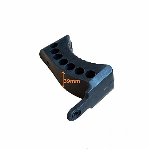 SHIYM-Pads, Caza táctico Fit for Ruger Rifle de 1" de Retroceso buttpad Butt Pad .FOR 44 Magnum CARABINA 44 10/22 y Apto for el Mini 14/30 1430 Rifle Negro