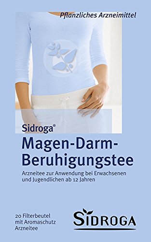 sidroga de estómago de beruhigungs filtro de té Bolsas, 20 unidades