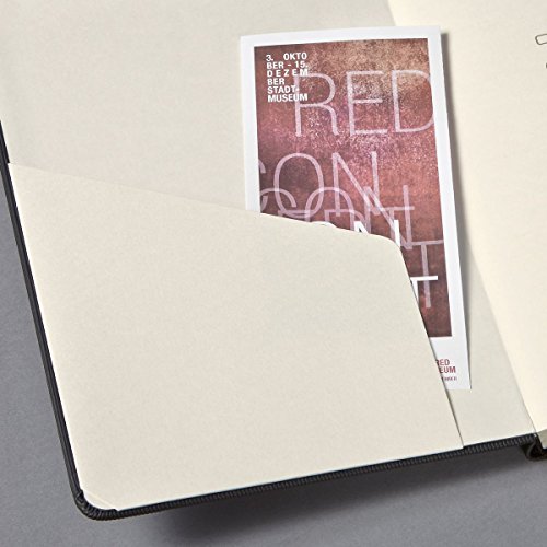 Sigel C1903 Agenda semanal 18 meses 2018 / 2019 y cuaderno, tapa dura, 14,8 x 21,3 cm, negro