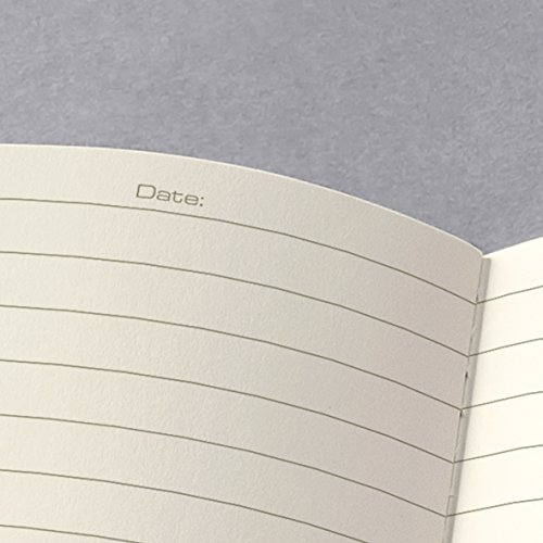 SIGEL CO861 Cuaderno de notas, 18.7 x 27 cm, a líneas, Softcover, schwarz, Conceptum