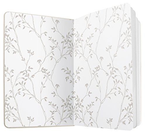 Sigel JN301 - Libreta Jolie rayada con tapa dura, A5, diseño tipo acuarela, motivo "Blue Romance"