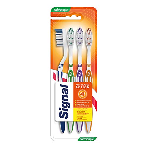 Signal 8540611 4 Saisons - Cepillo de dientes manual - 3 x 4 unidades
