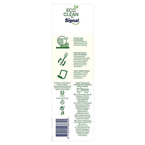 Signal Cepillo De Dientes Ecológico 100% Plástico Reciclado