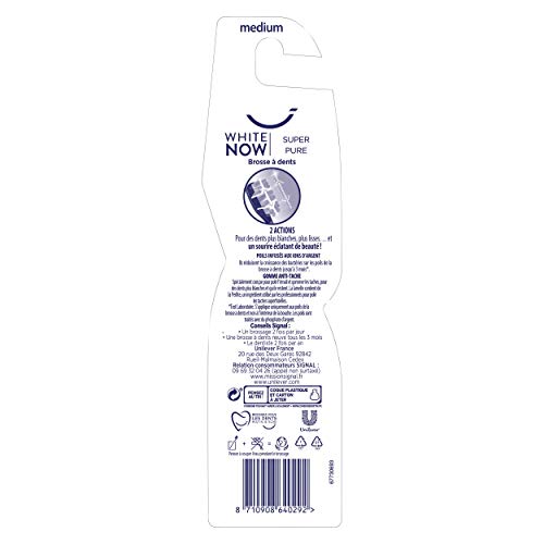 Signal White Now Brosse à Dents Antibac Medium x1