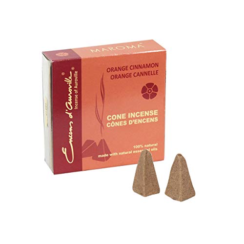 SIGRIS Decor and Go Orange-Cinnam Caja Mini Cono para Regalo Complementos Natura India