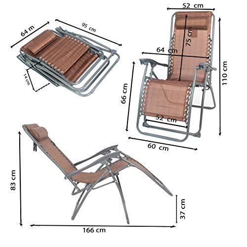 SILLÓN CREVILLENTE Relax -Playa Y JARDÍN- TEXTILINE Cobre (2007)
