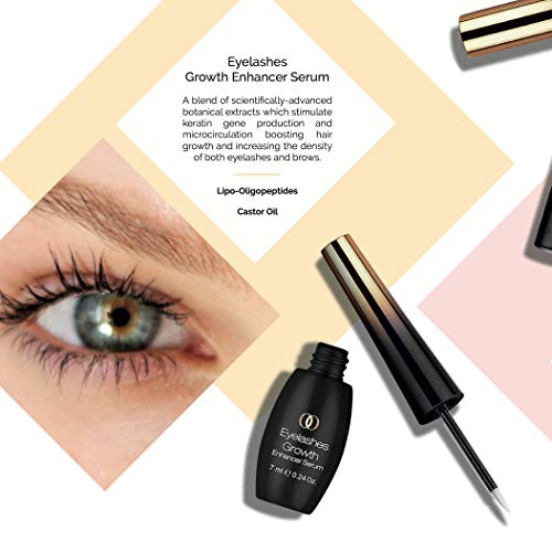 Simon & Tom Sérum potenciador del crecimiento de pestañas – 7ML – Pestañas más fuertes y densas