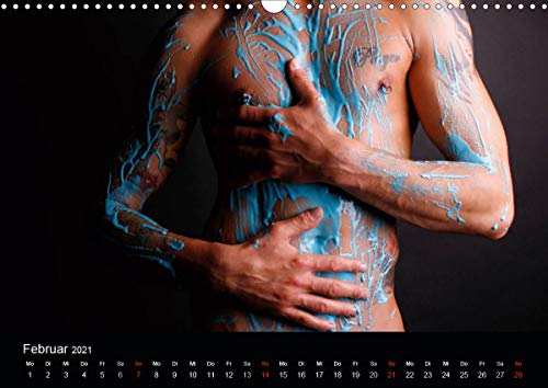 Sinnerlicher Körper (Wandkalender 2021 DIN A3 quer): Der Männliche Körper in prachtvollen Teilausschnitten. (Monatskalender, 14 Seiten )