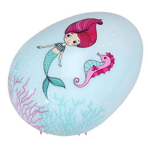 Sirena de cepillos profesionales Detangling Miracle Kids para desenredar y para cabello flexible y brillante de PARSA