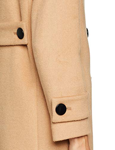 Sisley Coat, Abrigo para Mujer, (Beige 7u6), 42