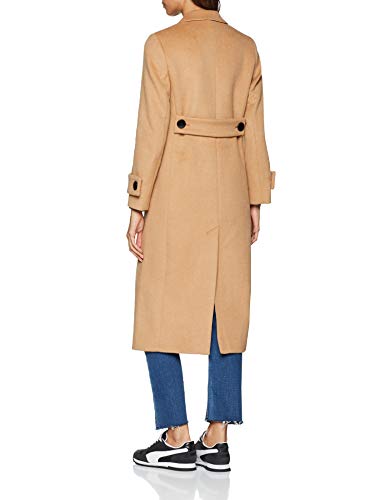 Sisley Coat, Abrigo para Mujer, (Beige 7u6), 42