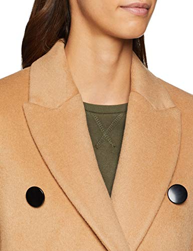 Sisley Coat, Abrigo para Mujer, (Beige 7u6), 42