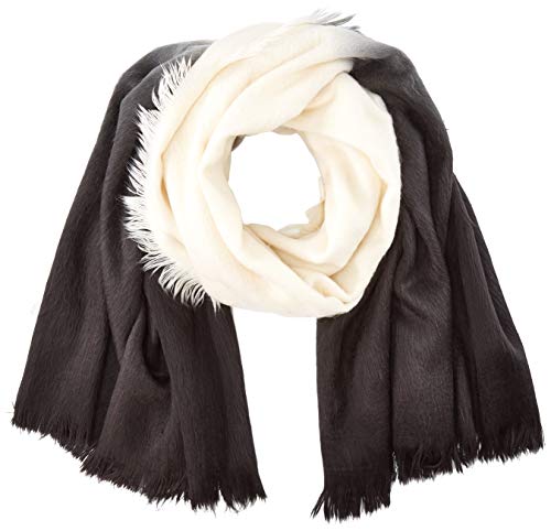 Sisley Scarf Bufanda, Mehrfarbig (Black And White 901), Talla única (Talla del fabricante: Talla única) para Mujer