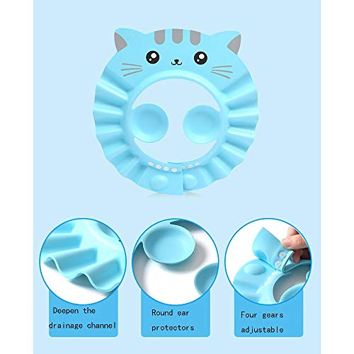 SJaninehps Baby Shampoo Cap, artículos de tocador de bebé, Gorro de Ducha niños, Gorro de Ducha de bebé (Color : B)