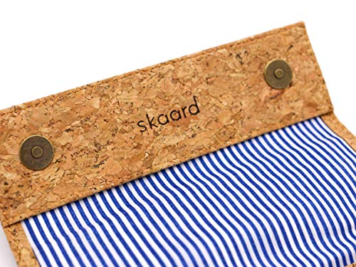 skaard Bolsa Tobacco | Corcho | Vegano | Cierre Magnético | Bolsa de Gasa