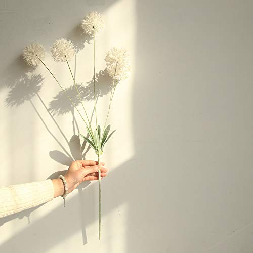SKays - Ramo de Flores de Diente de león Artificial, Ramo de Flores de Diente de león Artificiales, decoración para el hogar, Boda, Ramo de Flores (5 Diente de león)