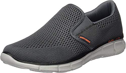 Skechers 51509 - Zapatillas de Deporte de Sintético Hombre, Color Marrón, Talla 43 EU