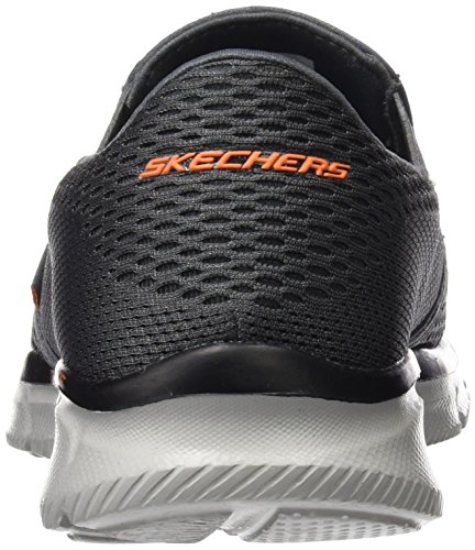 Skechers 51509 - Zapatillas de Deporte de Sintético Hombre, Color Marrón, Talla 43 EU