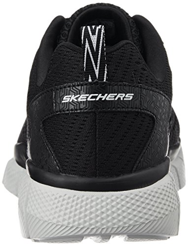 Skechers Equalizer 51529, Zapatillas Deportivos, Hombre, Negro (Bkgy), 43