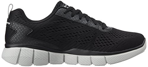 Skechers Equalizer 51529, Zapatillas Deportivos, Hombre, Negro (Bkgy), 43