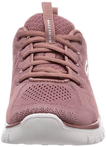 Skechers Graceful-Get Connected-12615 - Zapatillas deportivas para mujer Rosa Size: 38 EU