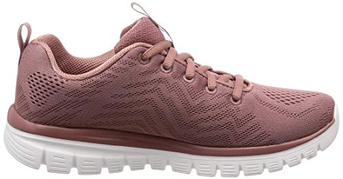Skechers Graceful-Get Connected-12615 - Zapatillas deportivas para mujer Rosa Size: 38 EU