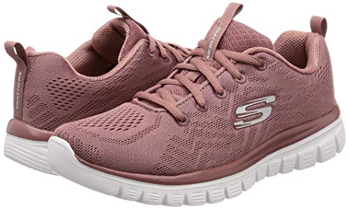 Skechers Graceful-Get Connected-12615 - Zapatillas deportivas para mujer Rosa Size: 38 EU