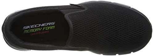 Skechers Men's Equalizer-Double Play Moccasins, Black (Black), 9.5 UK (44 EU)
