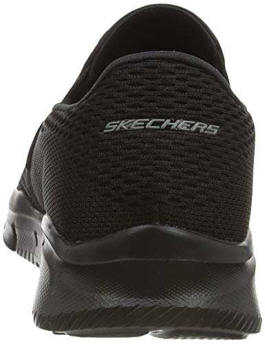 Skechers Men's Equalizer-Double Play Moccasins, Black (Black), 9.5 UK (44 EU)