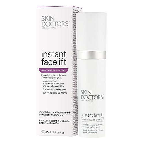 Skin Doctors Instant Facelift Serum | Prebase de maquillaje | Reduce las líneas finas | Prebase mate | Tonifica y reafirma la piel | 30 ml