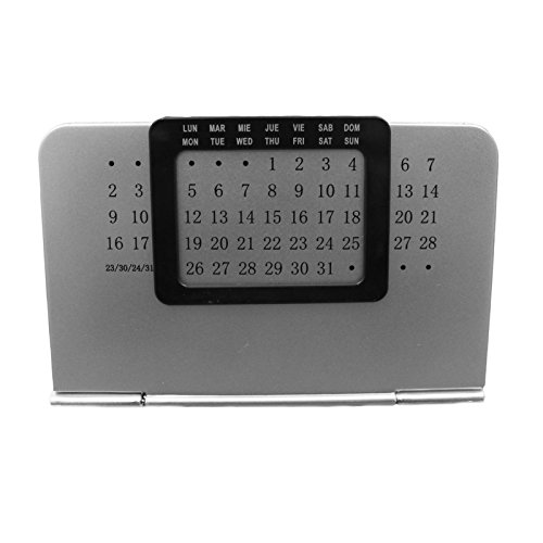 Sleek perpétuel calendrier de bureau durable pour la maison & Bureau debout