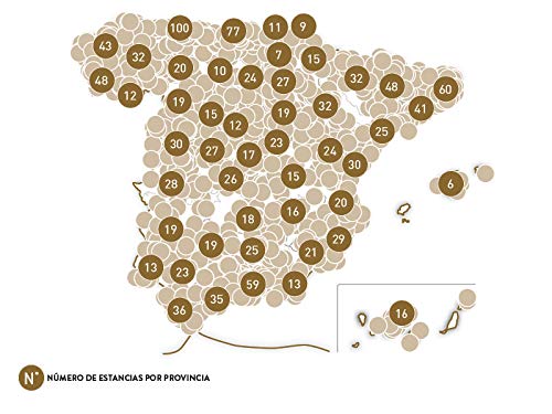 SMARTBOX - Caja Regalo - Mil y una Noches de Amor - Idea de Regalo - 2 Noches con Desayuno y Acceso a SPA o Cena o 1 o 2 Noches con Desayuno para 2 Personas