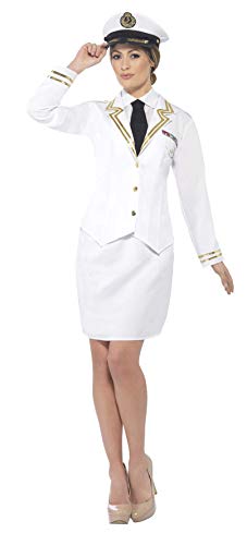 Smiffy 's – Disfraz de oficial de la marina 44514 X 1 de la mujer (XL)