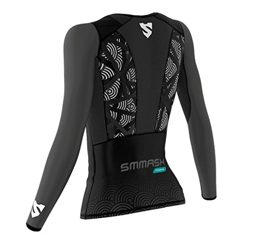 SMMASH VITRAGE Camiseta de manga larga para mujer para Crossfit (XL)