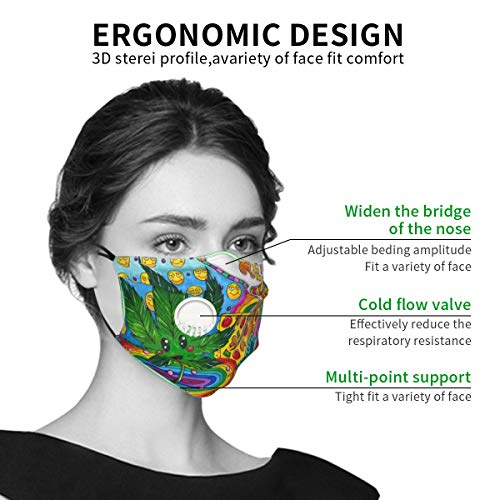 Smoke Me - Máscara de bufanda para mujer, resistente al polvo y a los rayos UV