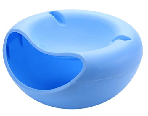 Snack – Cuenco para servir de bol para aperitivos, nueces, núcleos con teléfono móvil soporte Azul