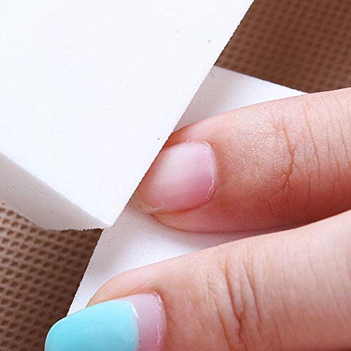 Snner 3 Piezas UñAs De Arte Polaco Buffer Profesional Del Clavo De Bloqueo De Archivos Manicura Pulir Lijado Pulido De Archivos Para El Cuidado De UñAs (Blanco)