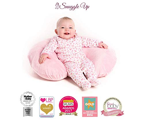 SnuggleUp – Almohada de lactancia original de Babysoft premiada, almohada de lactancia materna, almohada de embarazo, con funda de almohada exclusiva Babysoft extraíble y lavable a máquina.