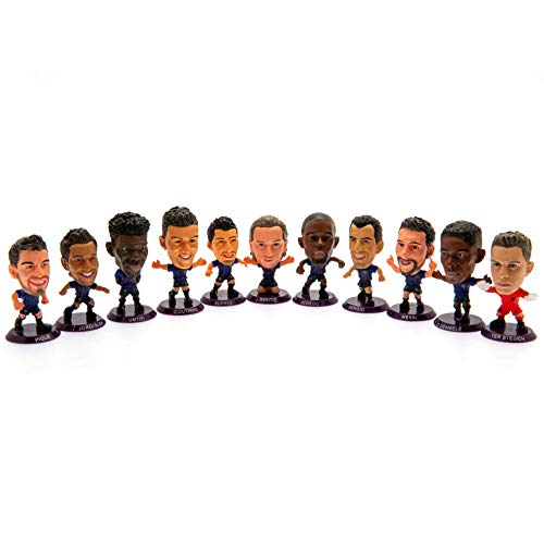 Soccerstarz FCBTP19 Barcelona Team Pack (2018/19 Version)/Figuras, Color Morado, 5 cm