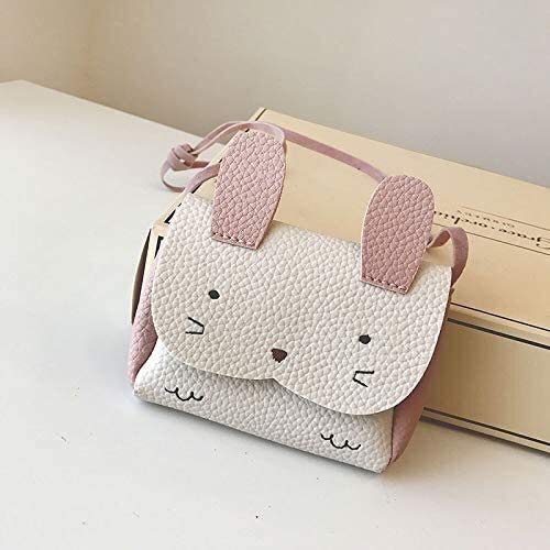 Social Liuzi - Mochila para niños con correa de hombro, diseño de conejito coreano