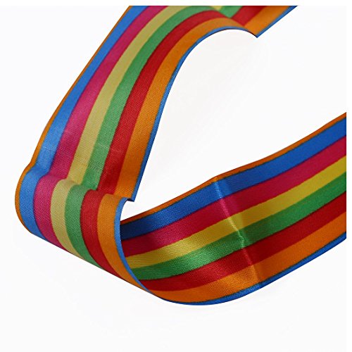 SODIAL(R) 4M Danza Cinta Gimnasio Ritmica Arte Gimnasia Ballet Flamula Giro Vara Multicolor