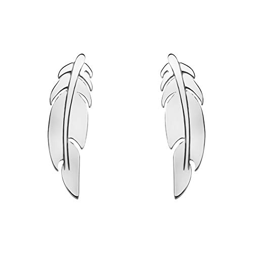 SOFIA MILANI Pendientes Mujer Hojas Ramas Plata de Ley 20678