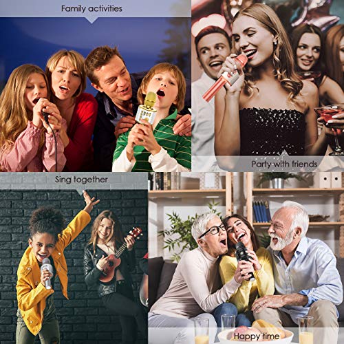 SOKY Micro Karaoke, Regalos de Niñas de 4 5 6 7 8 9 Años Karaoke con Microfono Juguetes para Niños de 4 a 16 Años Regalos Navidad Niños 3-15 Años Juguetes para Chicos de 3-12 Años Regalos Fiesta Niños