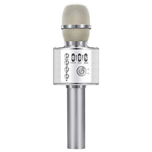 SOKY Micro Karaoke, Regalos de Niñas de 4 5 6 7 8 9 Años Karaoke con Microfono Juguetes para Niños de 4 a 16 Años Regalos Navidad Niños 3-15 Años Juguetes para Chicos de 3-12 Años Regalos Fiesta Niños