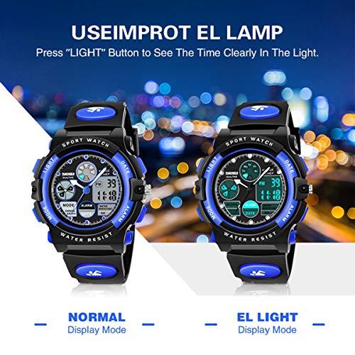 SOKY Regalos Niño 5-12 Años, Reloj Niño Juguetes para Niños de 5-15 Años Regalos para Niñas de 6 7 8 9 10 Años Relojes Deportivos 5-15 Años Juguetes Regalos Para Niños